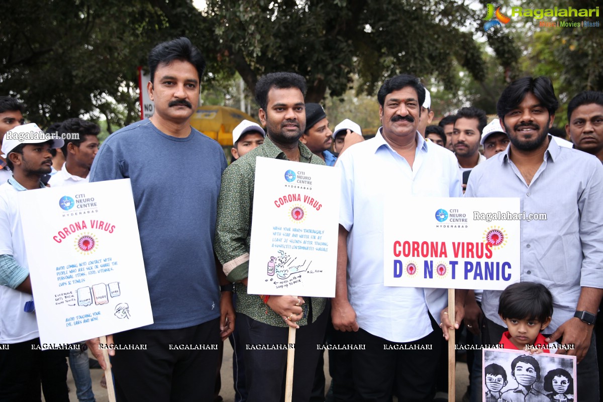 Citi Neuro Foundation Conducts Corona Virus Awareness Walk at KBR Park