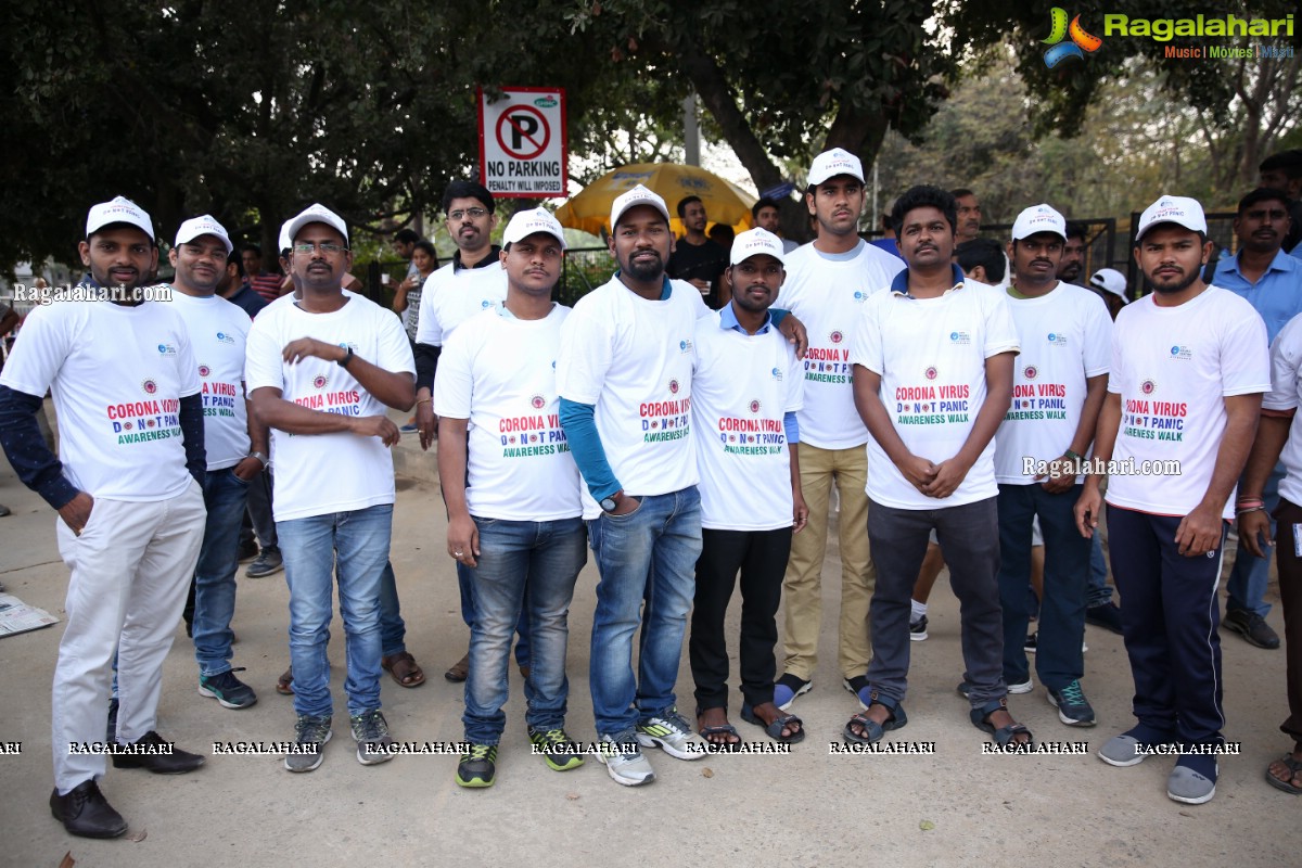 Citi Neuro Foundation Conducts Corona Virus Awareness Walk at KBR Park