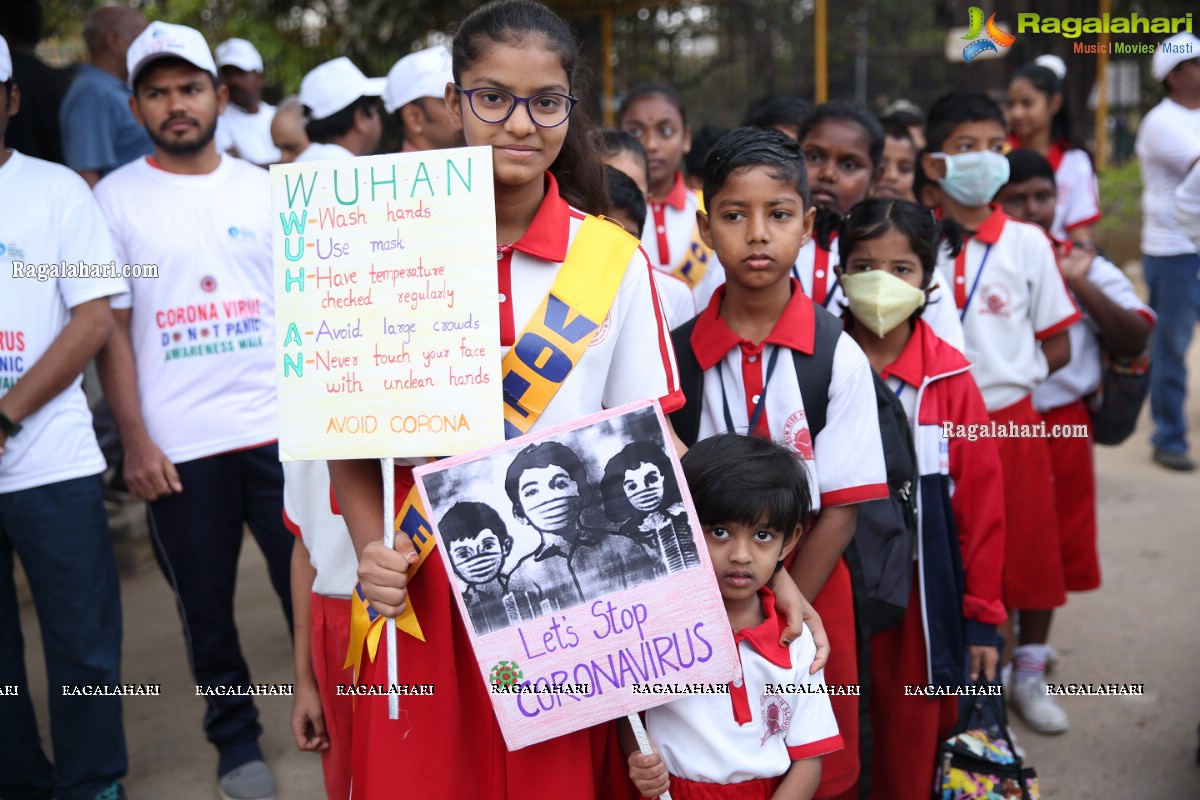 Citi Neuro Foundation Conducts Corona Virus Awareness Walk at KBR Park