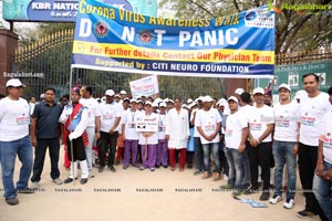 Corona Virus Awareness Walk at KBR Park