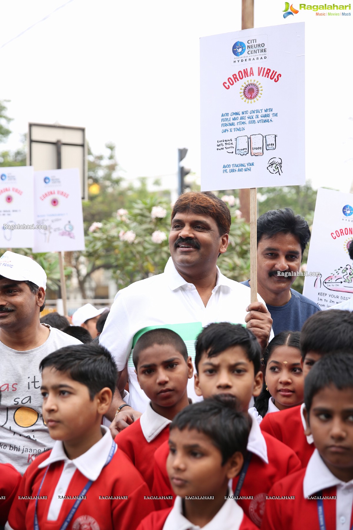 Citi Neuro Foundation Conducts Corona Virus Awareness Walk at KBR Park