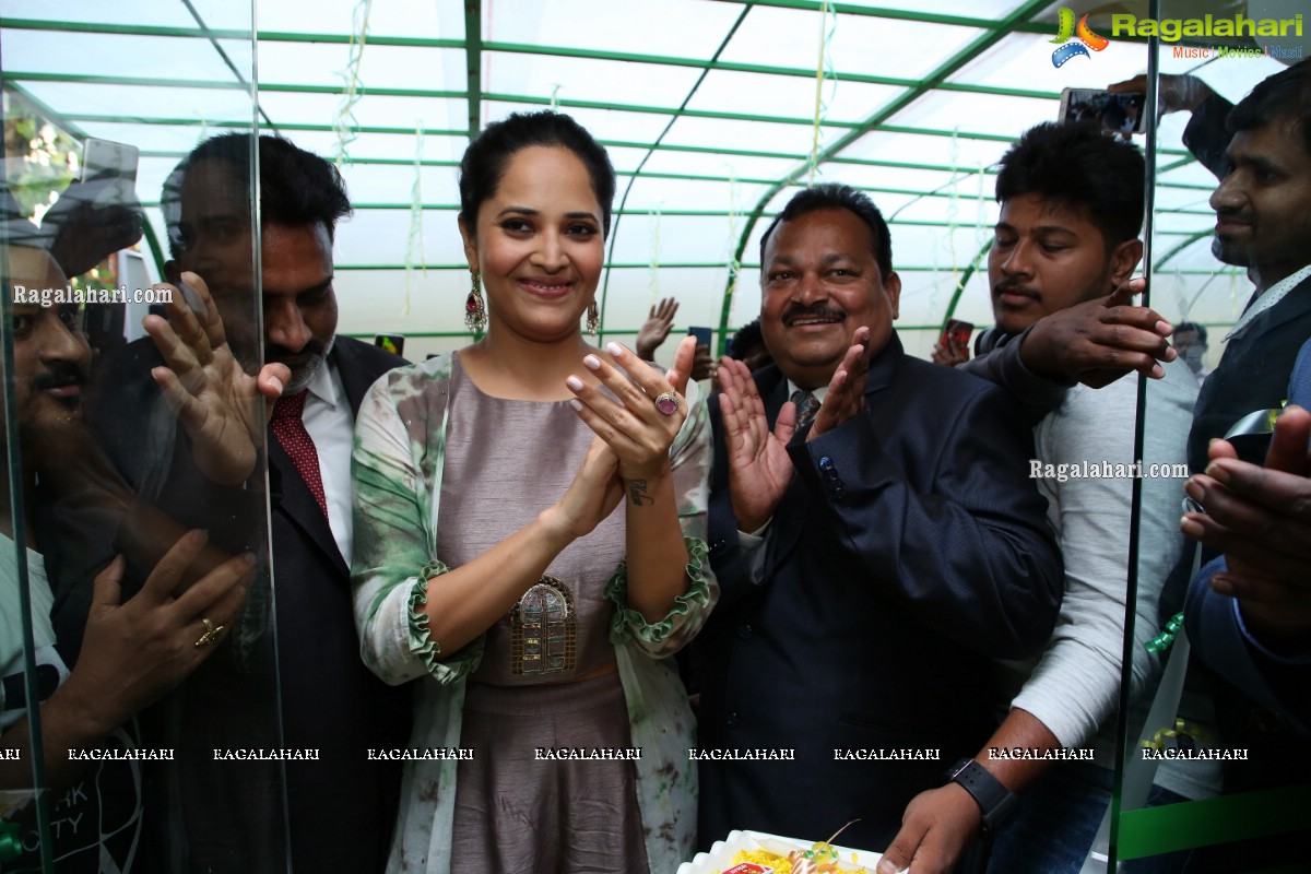 Country Mall Launch by Anasuya at Khairtabad