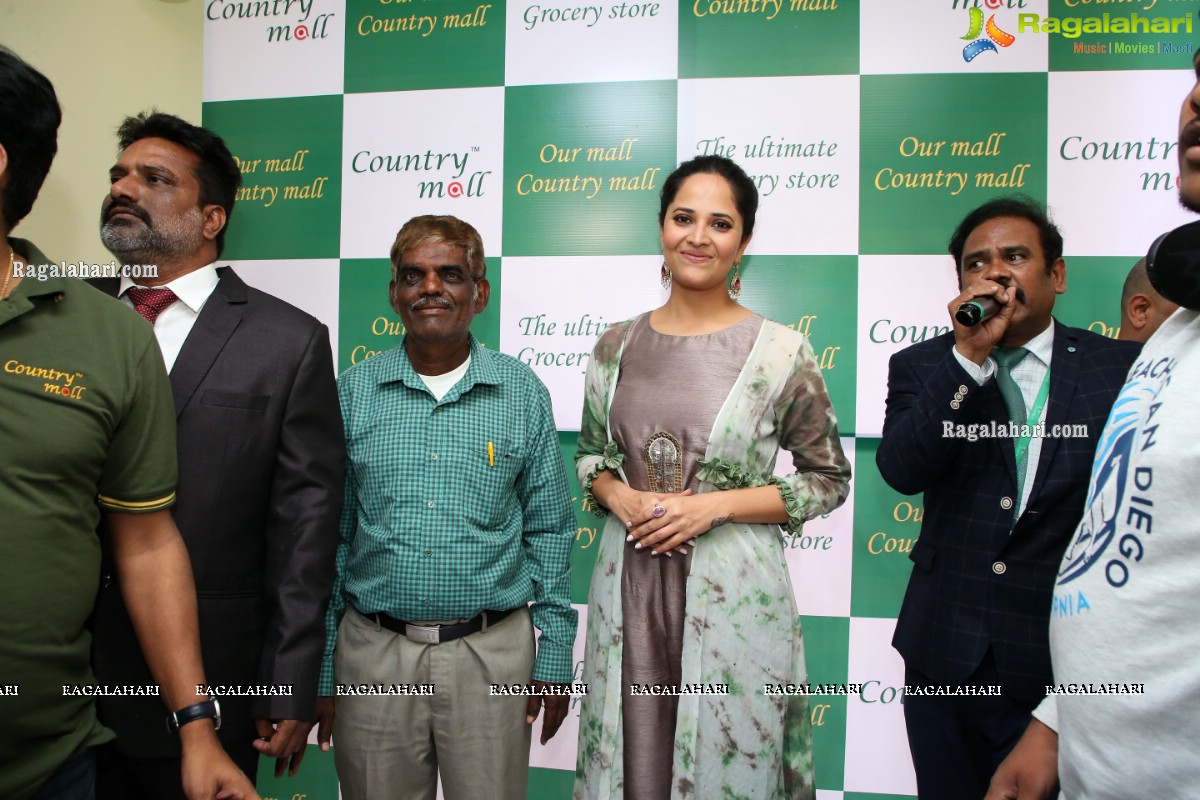 Country Mall Launch by Anasuya at Khairtabad