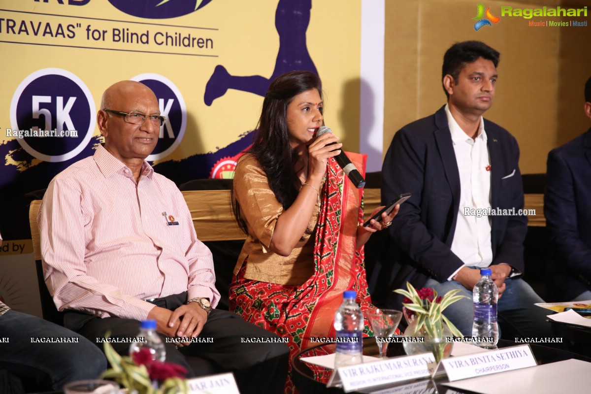 Foot Forward Announcement Press Meet - A Run to Raise Funds to Build 'Netravaas'