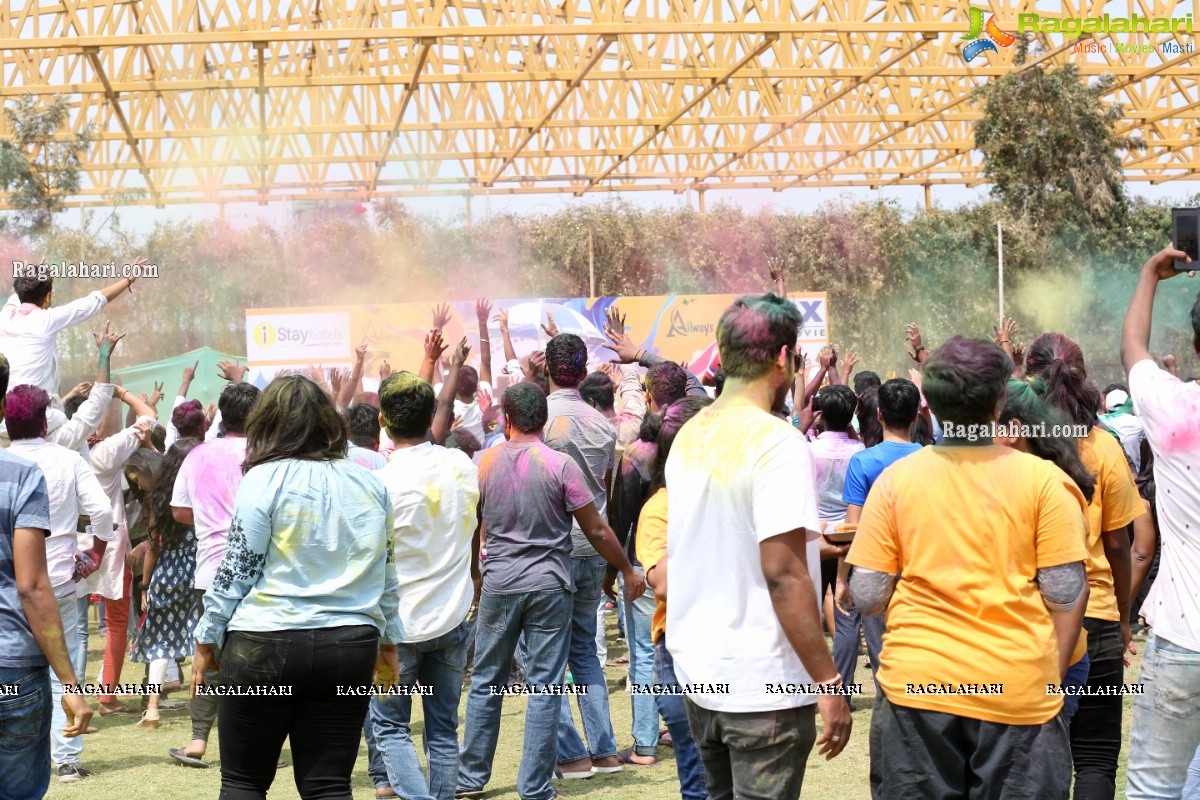 Hyderabad Biggest Holi Festival 2020 at Sandhya Convention Centre