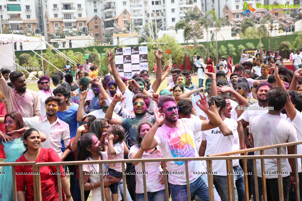 Hyderabad Biggest Holi Festival 2020 at Sandhya Convention Centre