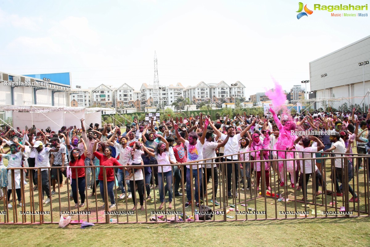 Hyderabad Biggest Holi Festival 2020 at Sandhya Convention Centre