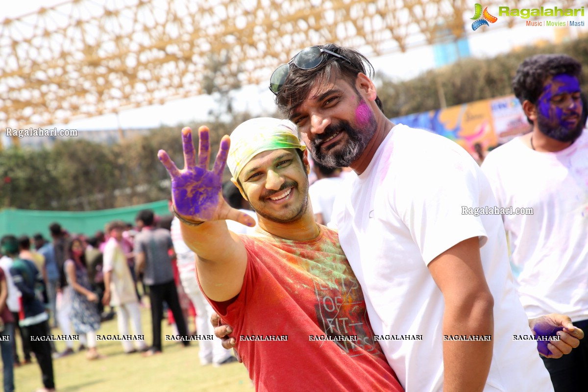 Hyderabad Biggest Holi Festival 2020 at Sandhya Convention Centre