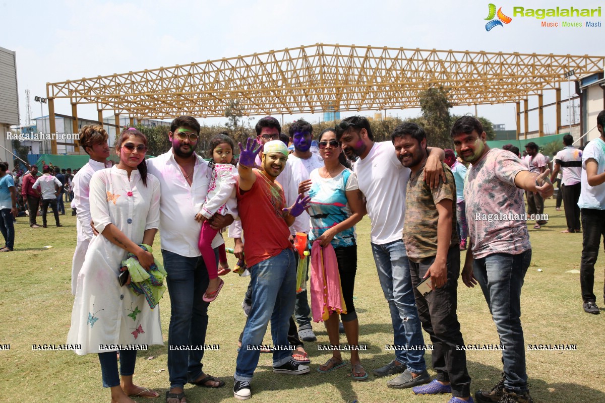 Hyderabad Biggest Holi Festival 2020 at Sandhya Convention Centre