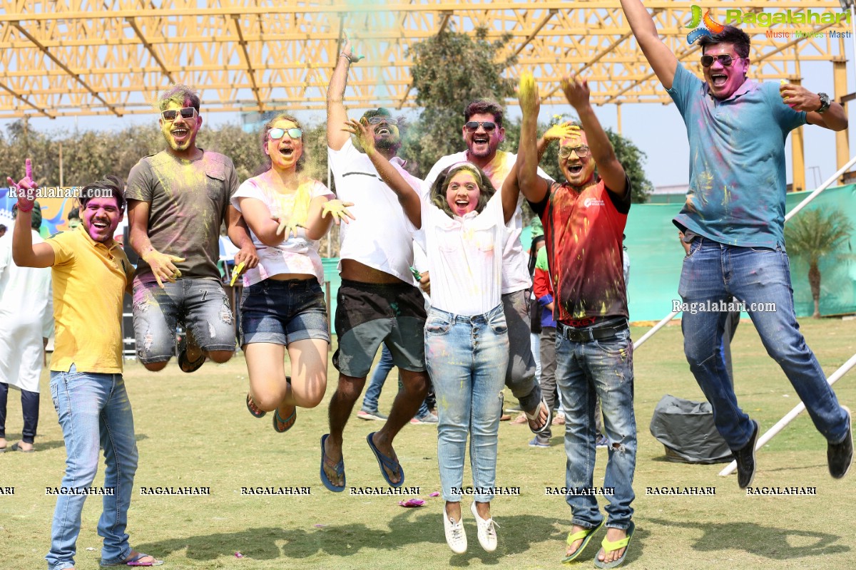 Hyderabad Biggest Holi Festival 2020 at Sandhya Convention Centre