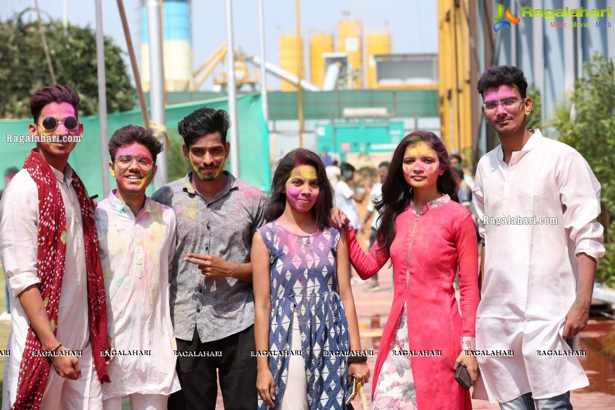 Hyderabad Biggest Holi Festival 2020 at Sandhya Convention Centre