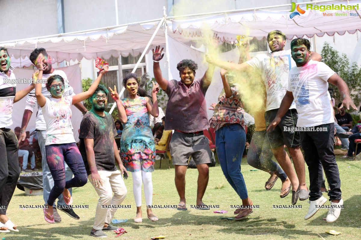 Hyderabad Biggest Holi Festival 2020 at Sandhya Convention Centre