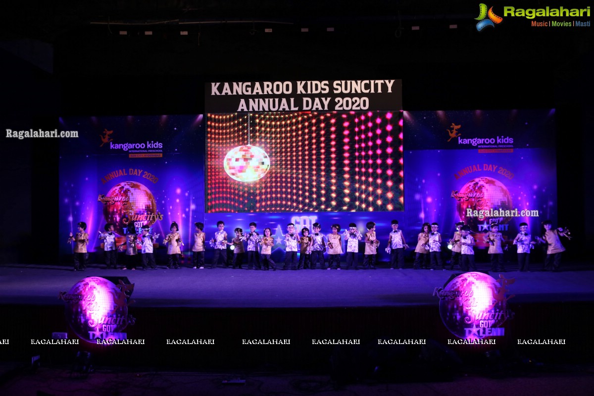 Kangaroo Kids International Preschool Annual Day 2020 at Taramati Baradari