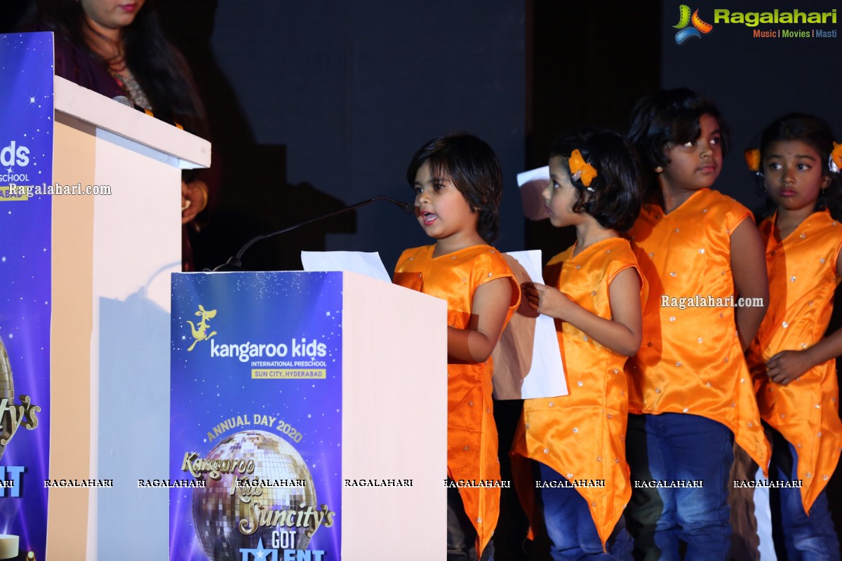 Kangaroo Kids International Preschool Annual Day 2020 at Taramati Baradari