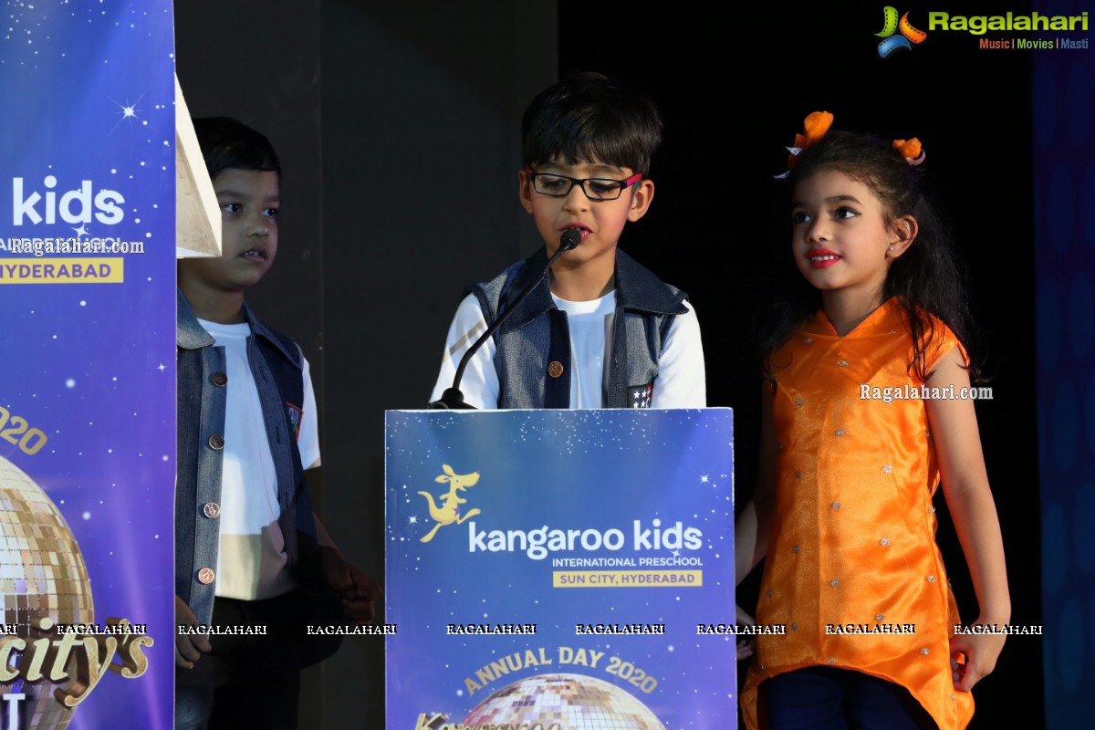 Kangaroo Kids International Preschool Annual Day 2020 at Taramati Baradari