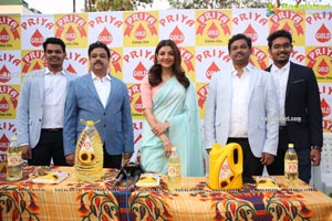 Kajal Agarwal as Brand Ambassador for Priya Gold Oils