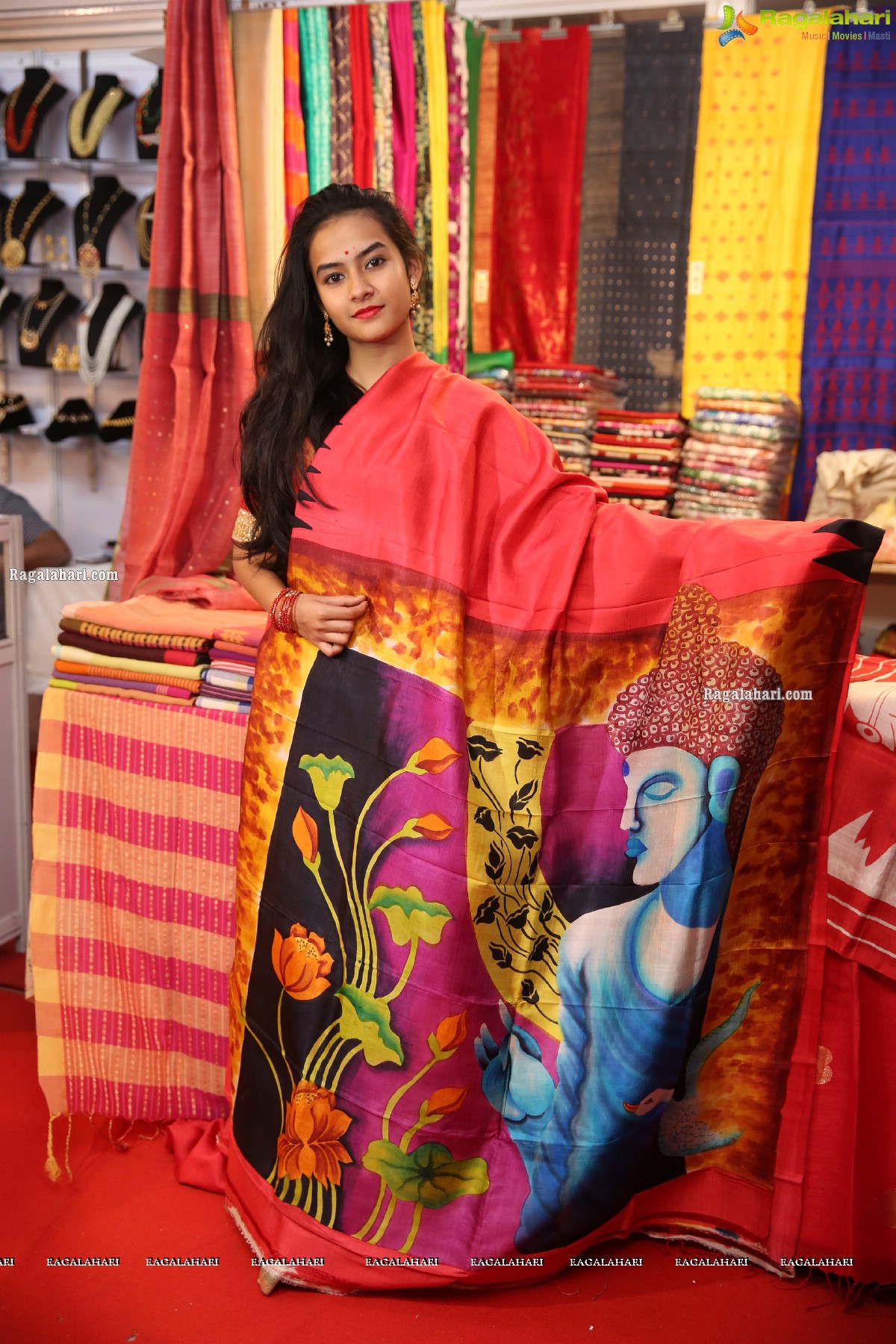 Silk and Cotton Fab of India 2020 at Sri Satya Sai Nigamagamam