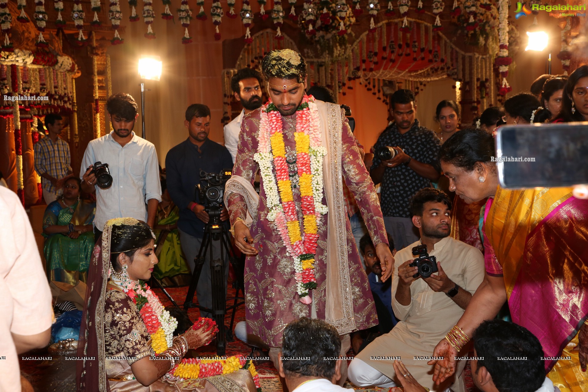 Producer Lakshman's son Ujwal and Manisha's Wedding – A Star-Studded Affair!