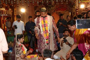 Producer Lakshman's son Ujwal and Manisha's Wedding