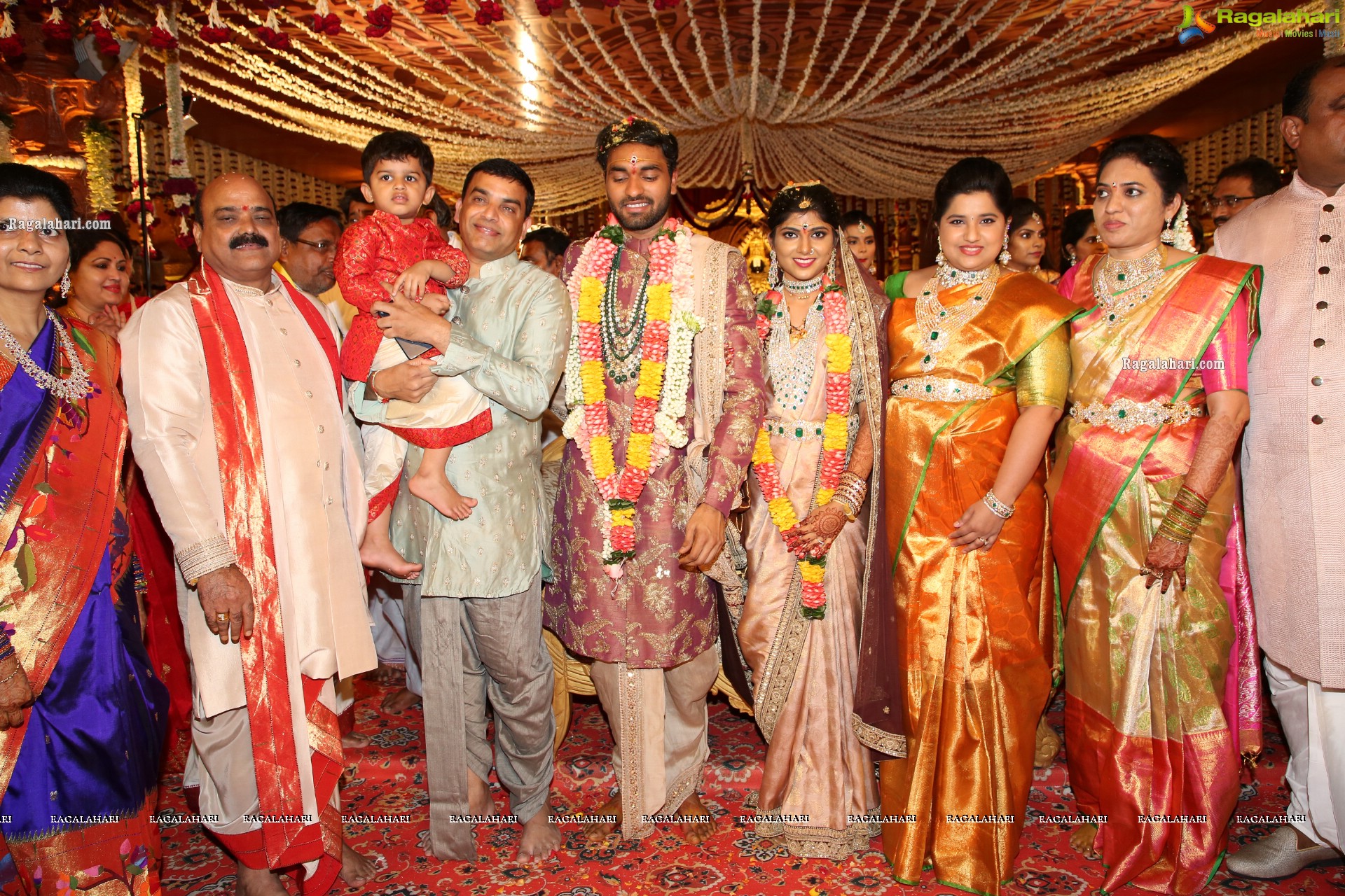 Producer Lakshman's son Ujwal and Manisha's Wedding – A Star-Studded Affair!