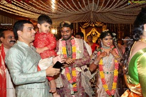 Producer Lakshman's son Ujwal and Manisha's Wedding