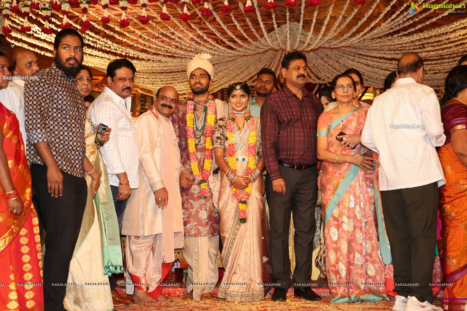 Producer Lakshman's son Ujwal and Manisha's Wedding – A Star-Studded Affair!