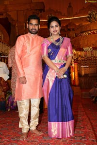 Producer Lakshman's son Ujwal and Manisha's Wedding