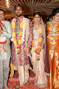 Producer Lakshman's son Ujwal and Manisha's Wedding