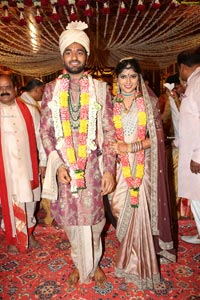 Producer Lakshman's son Ujwal and Manisha's Wedding