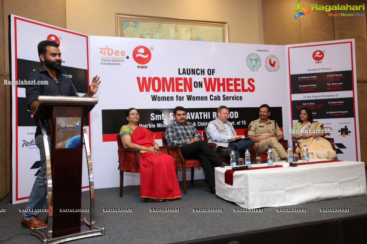 Women on Wheels, Hyderabad’s first Women for Women Cab Service Launch