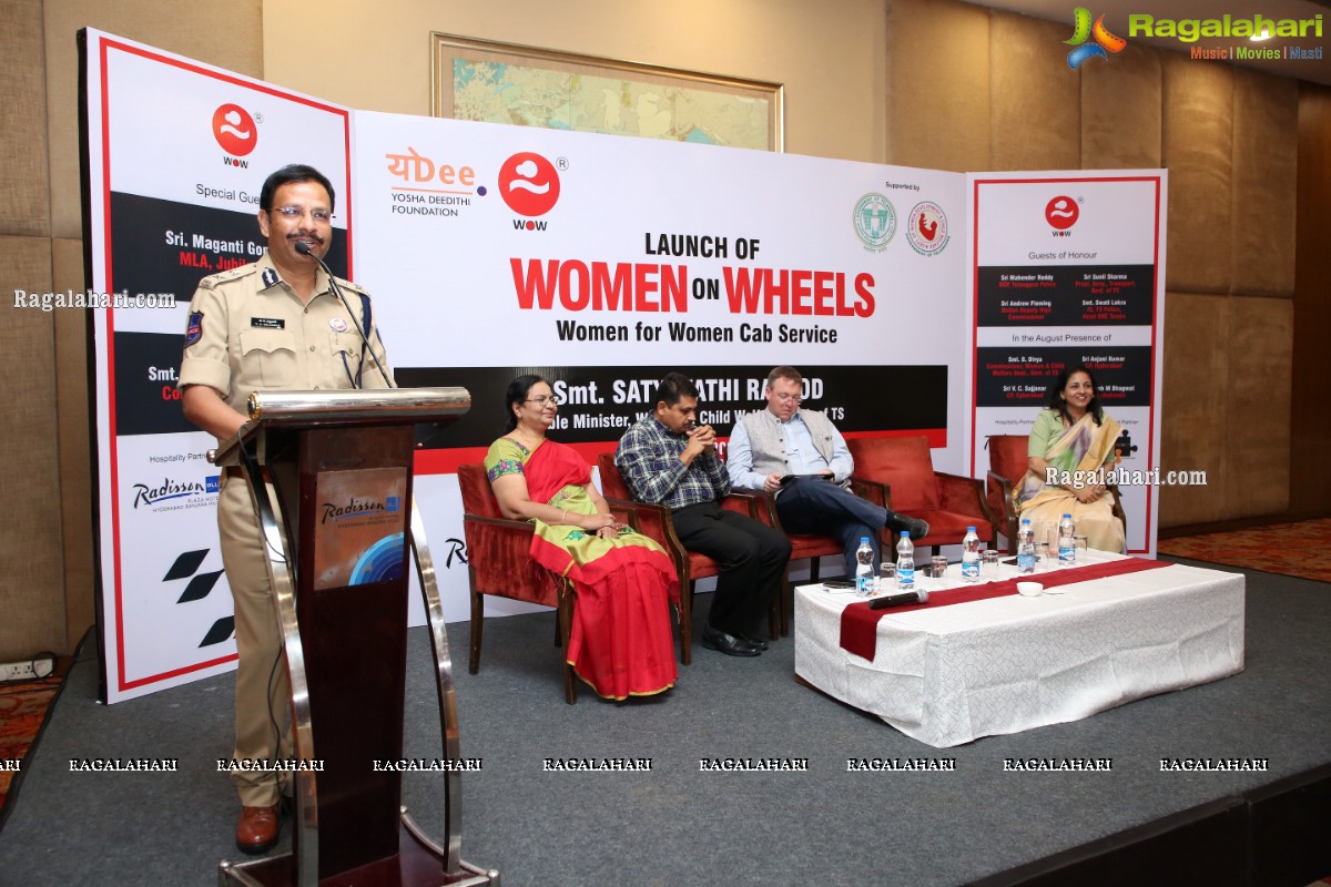 Women on Wheels, Hyderabad’s first Women for Women Cab Service Launch
