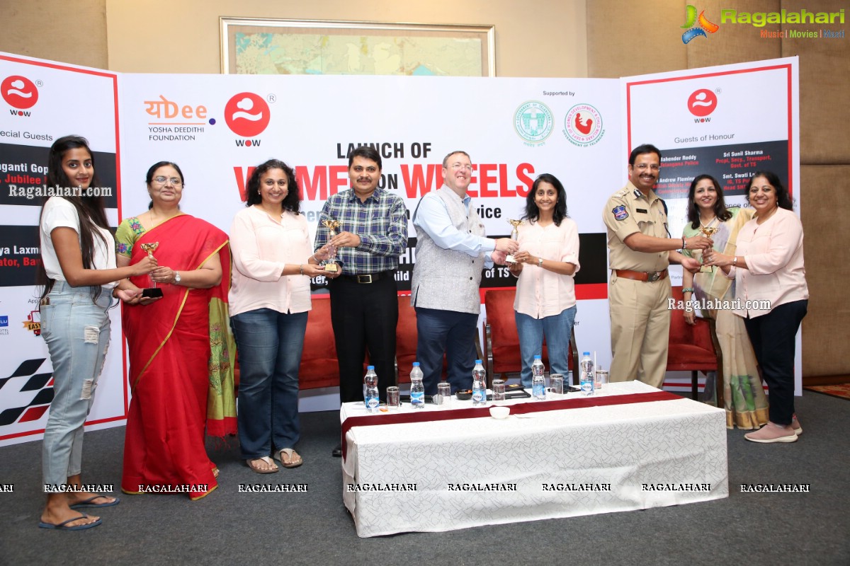 Women on Wheels, Hyderabad’s first Women for Women Cab Service Launch