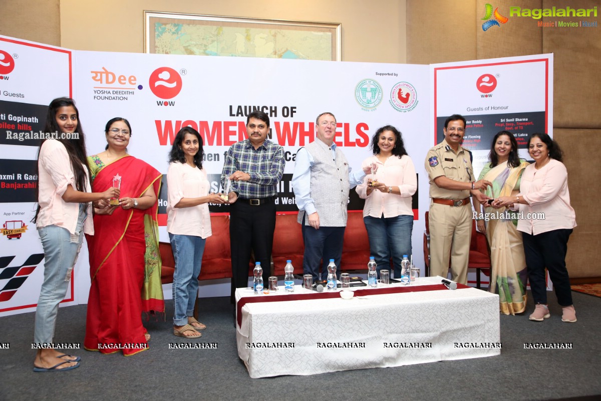 Women on Wheels, Hyderabad’s first Women for Women Cab Service Launch