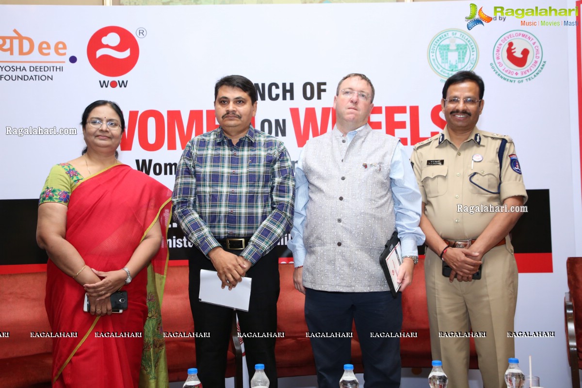 Women on Wheels, Hyderabad’s first Women for Women Cab Service Launch