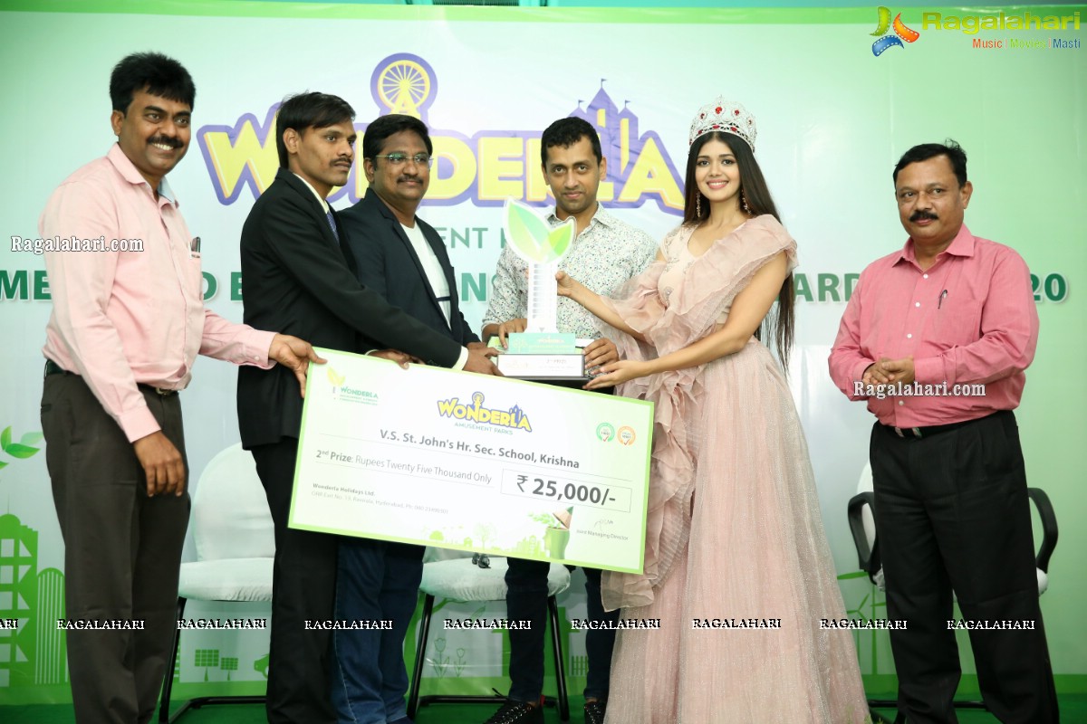 Wonderla Amusement Parks Environment And Energy Conservation Awards 2019-20