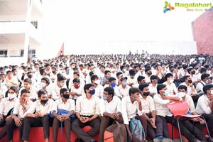 Jathi Ratnalu Movie Team at VVIT College Guntur