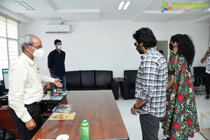 Jathi Ratnalu Movie Team at VVIT College Guntur