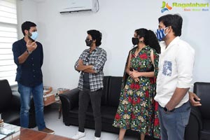 Jathi Ratnalu Movie Team at VVIT College Guntur