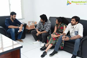 Jathi Ratnalu Movie Team at VVIT College Guntur