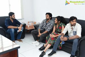 Jathi Ratnalu Movie Team at VVIT College Guntur