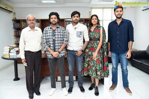 Jathi Ratnalu Movie Team at VVIT College Guntur