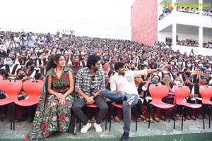 Jathi Ratnalu Movie Team at VVIT College Guntur