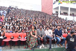 Jathi Ratnalu Movie Team at VVIT College Guntur