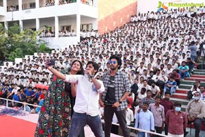 Jathi Ratnalu Movie Team at VVIT College Guntur