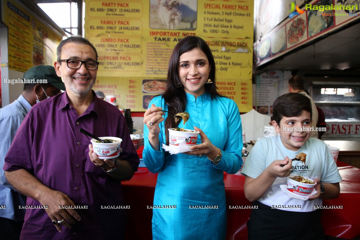 Café 555 Launches Season's 1st Haleem 2021 at Masab Tank, Hyderabad