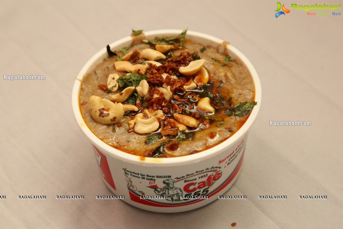 Café 555 Launches Season's 1st Haleem 2021 at Masab Tank, Hyderabad