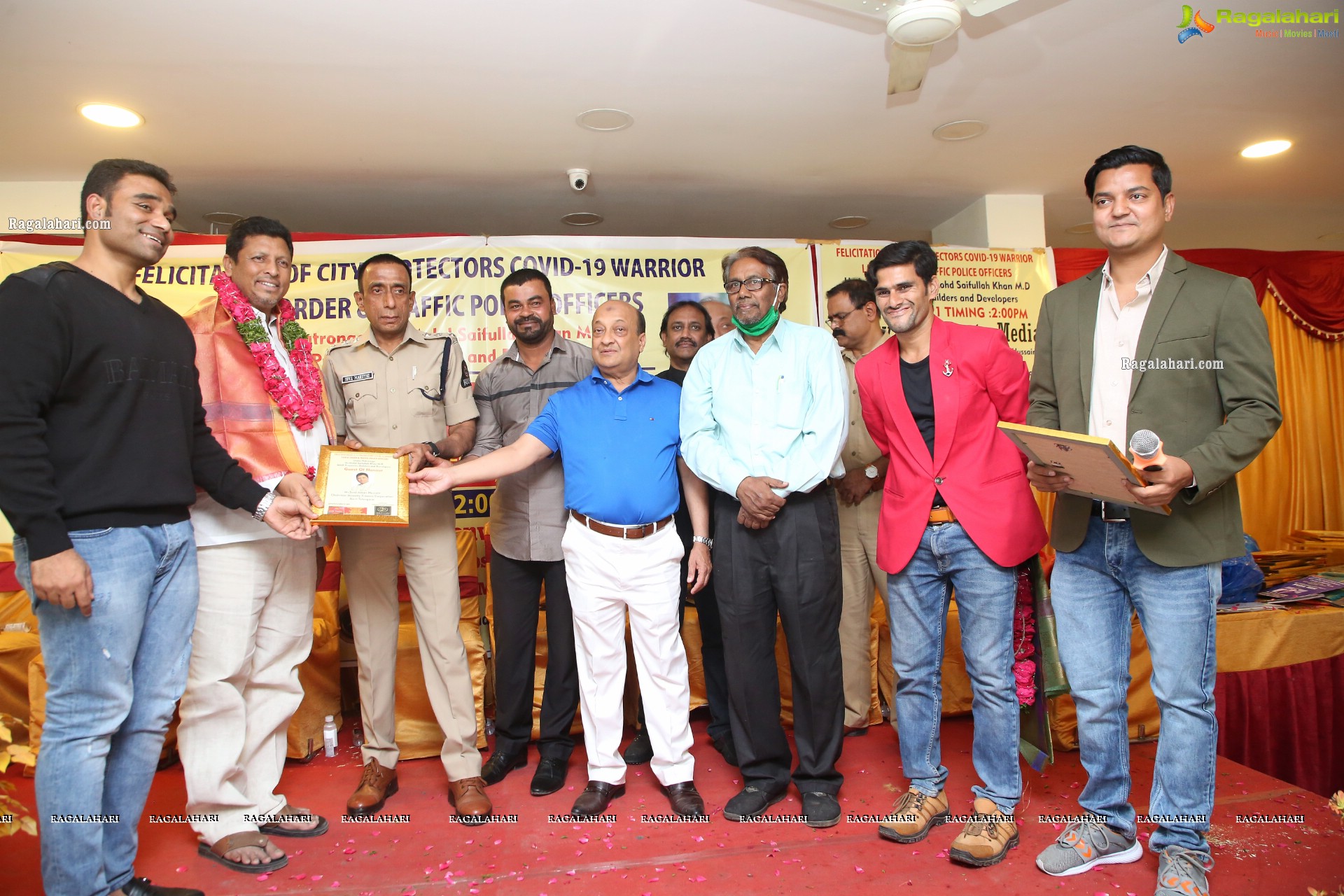 Felicitation of City Protectors Covid-19 Warrior - Law & Order & Traffic Police Officers