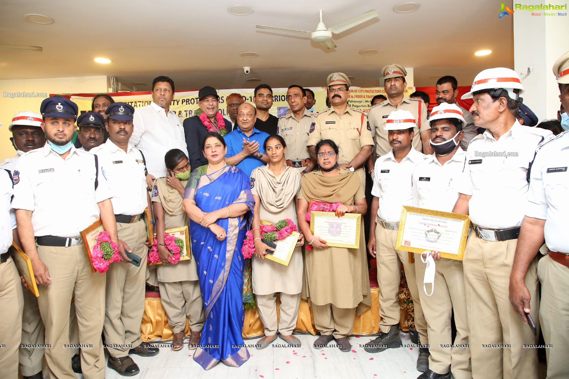 Felicitation of City Protectors Covid-19 Warrior - Law & Order & Traffic Police Officers