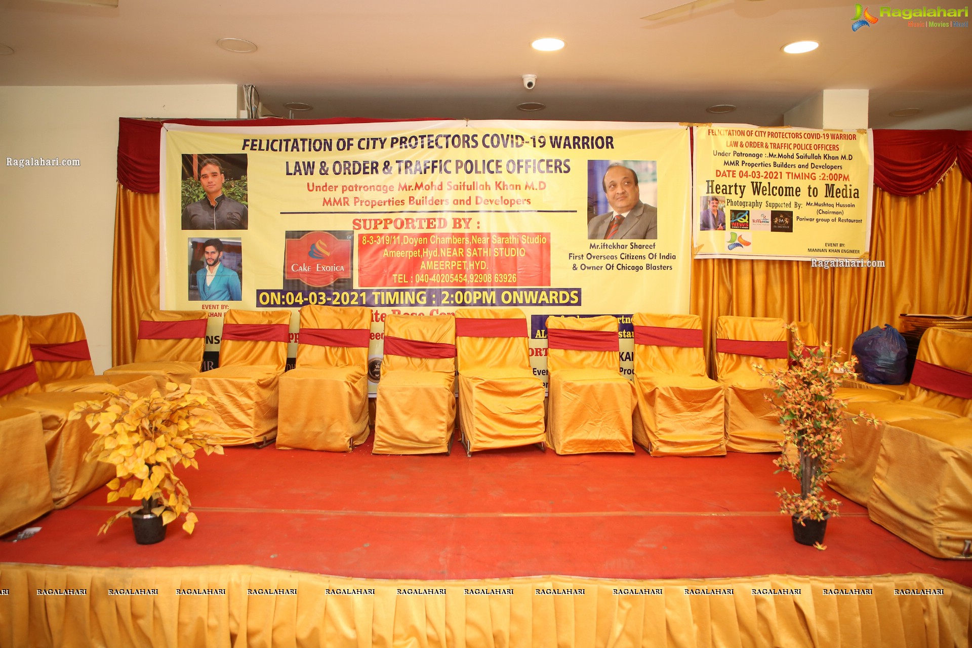 Felicitation of City Protectors Covid-19 Warrior - Law & Order & Traffic Police Officers