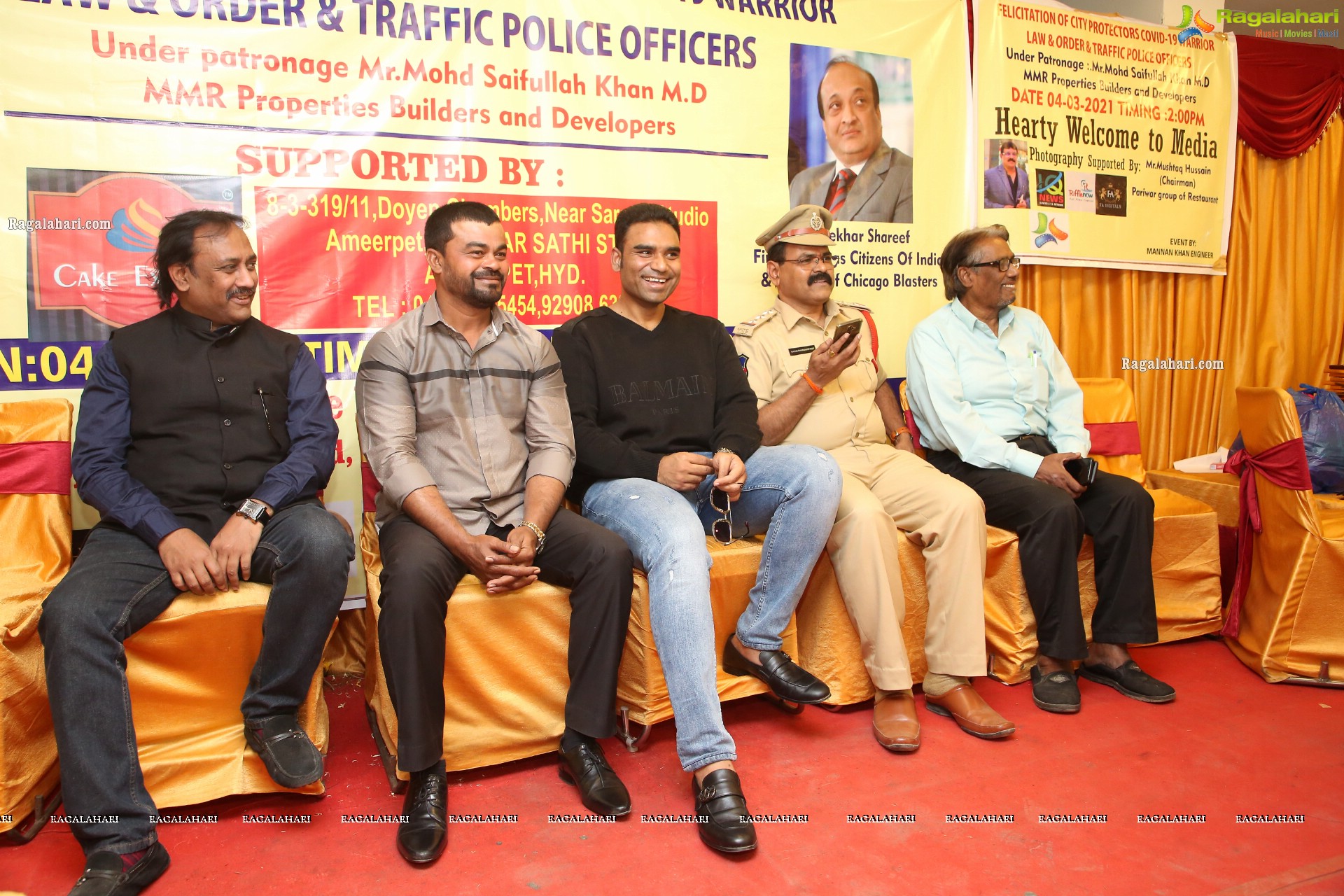 Felicitation of City Protectors Covid-19 Warrior - Law & Order & Traffic Police Officers